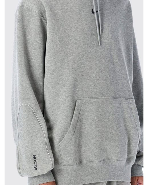 Nike Gray Hoodie Nocta X for men