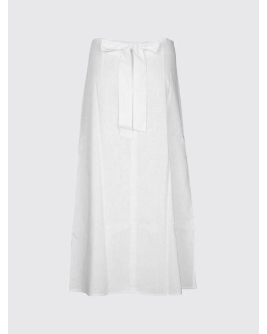 Totême White Skirt