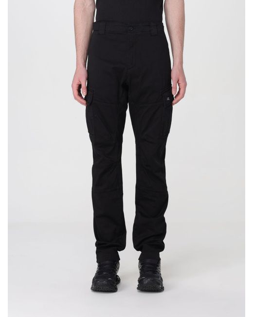 C P Company Black Pants for men