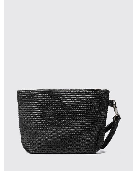 Secret Pon-pon Black Shoulder Bag