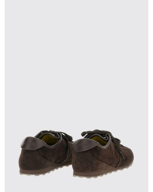 Jacquemus White Les Tennis Suede Sneakers for men