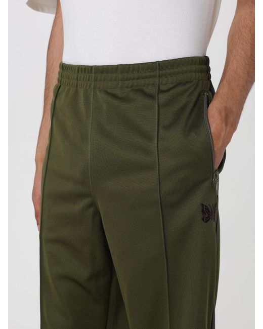 Pantalón Needles de hombre de color Green
