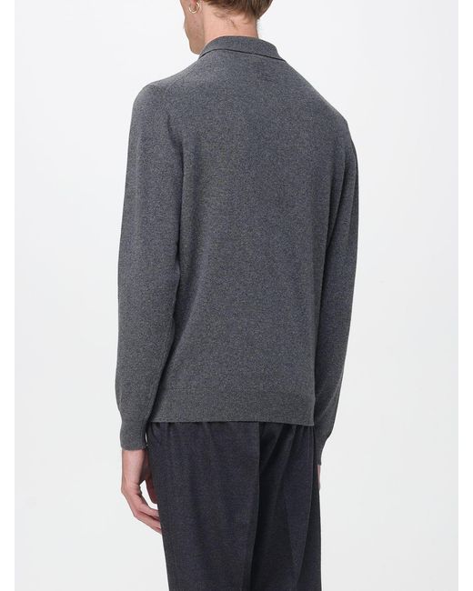 Drumohr Gray Polo Shirt for men