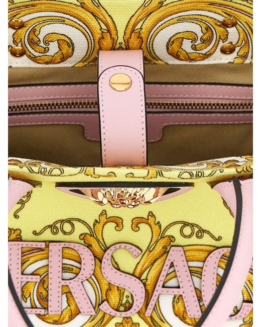 Versace Metallic La Medusa Shopping Bag