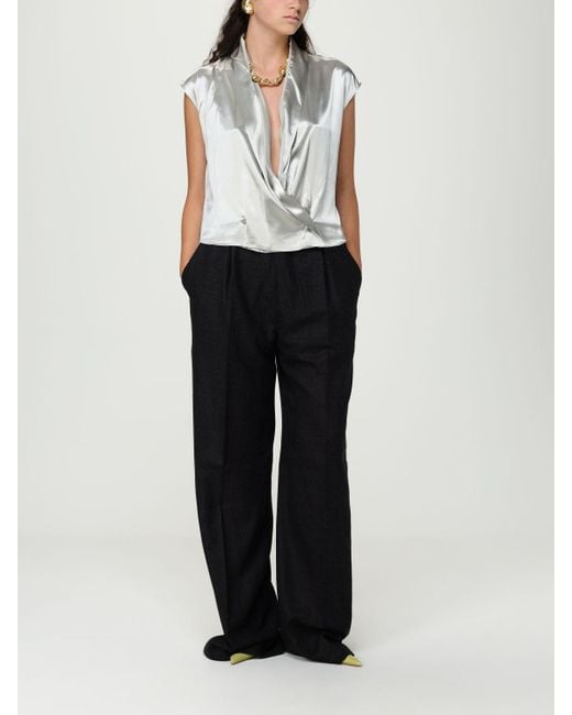 Alberta Ferretti Black Trousers