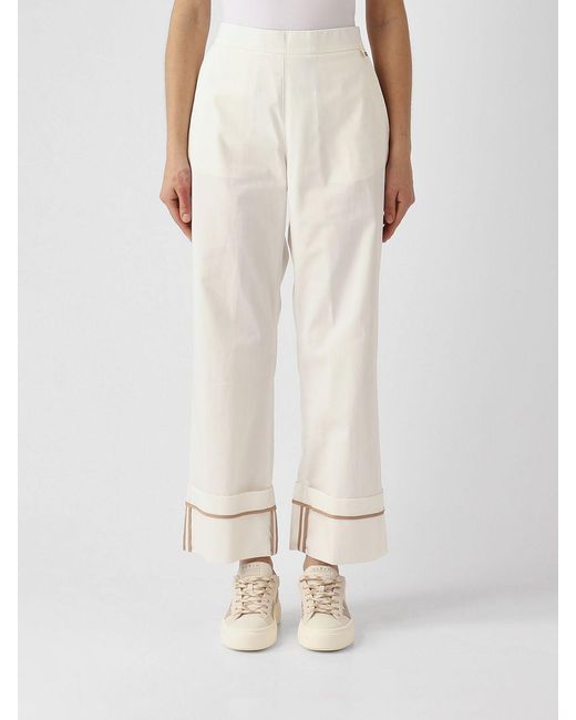 Herno White Pants