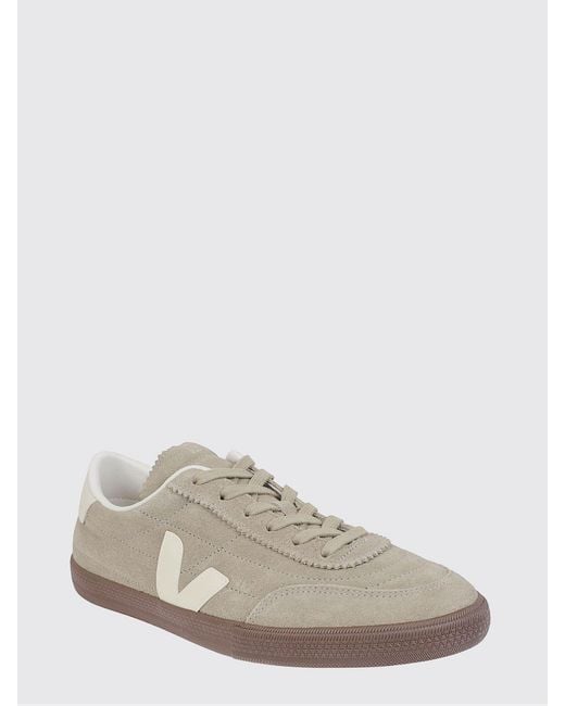 Veja White Volley O.T. Suede Sneakers for men