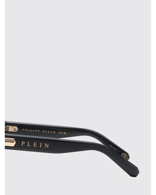 Philipp Plein Gray Empire Acetate Sunglasses for men