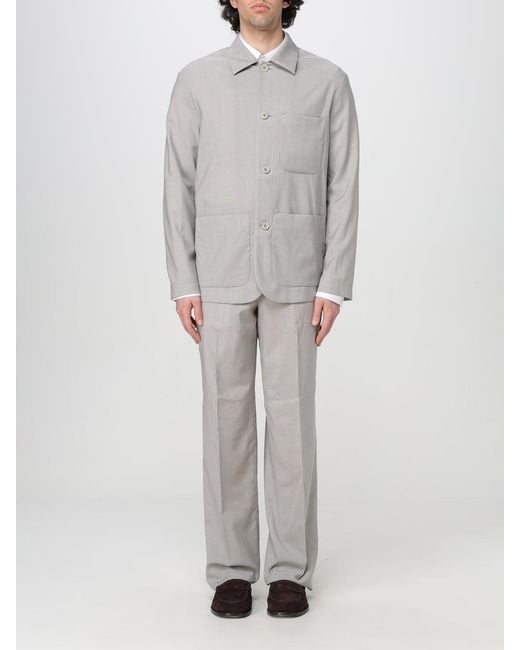 Emporio Armani Gray Suit for men