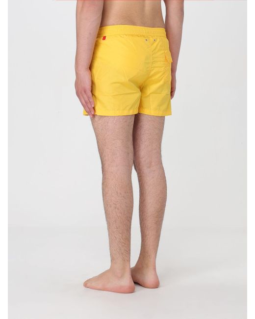 Kiton Yellow Swimsuit for men