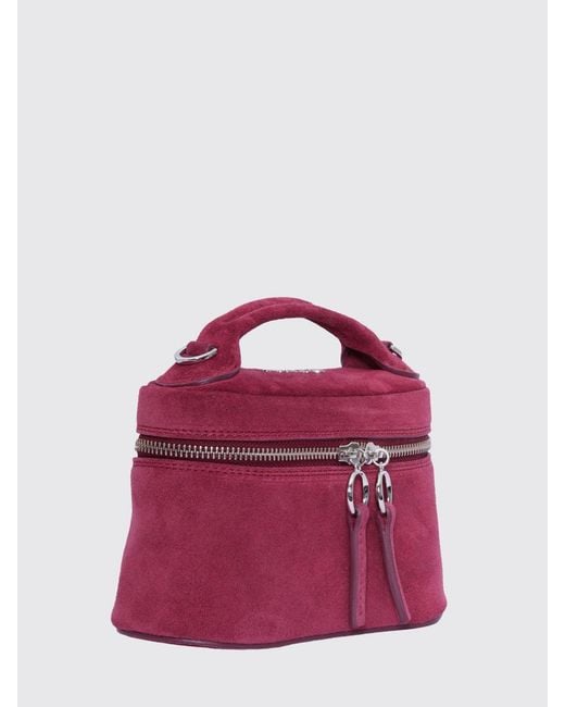 Orciani Purple Tote Bag