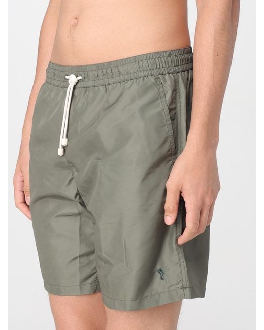 Kampos Green Nylon Swim Shorts for men