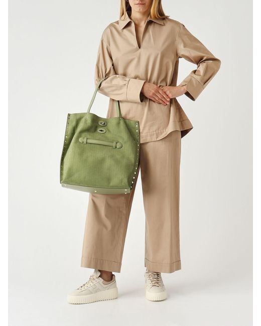 Max Mara Natural Cotton Poplin Blouse