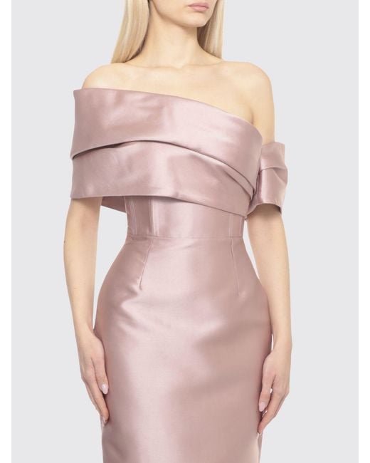 Solace London Pink Dress