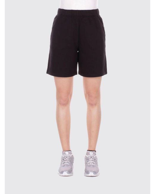Carhartt Black Cotton Jogging Shorts