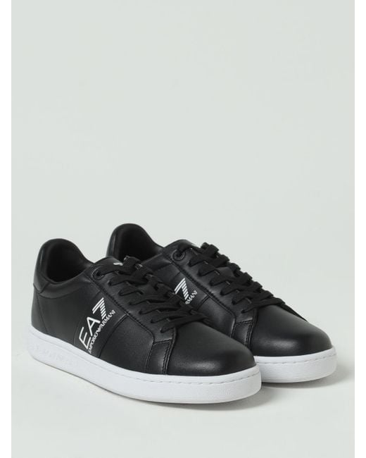 EA7 Black Trainers for men