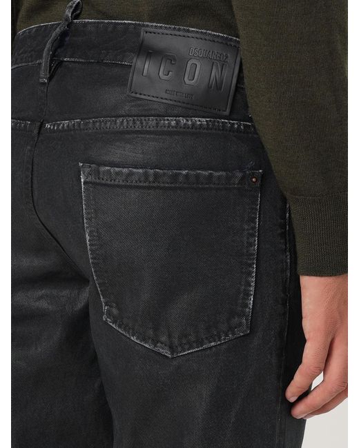 DSquared² Black Jeans for men