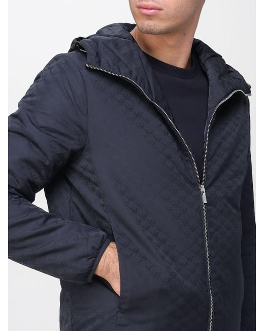 Emporio Armani Blue Jacket for men