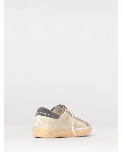Golden Goose Deluxe Brand Natural Super-Star Used Leather Sneakers for men