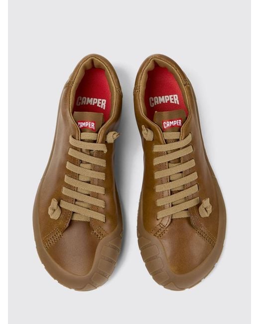 Camper Brown Peu Path+ Slip-On Trainers