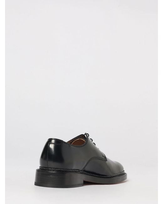 Our Legacy Black Uniform Parade Leather Derby for men