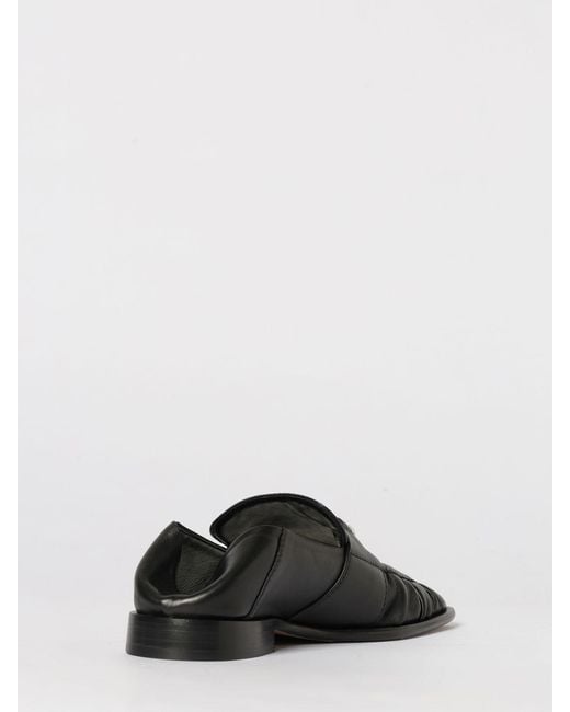 Sportmax White Ondina Leather Loafers