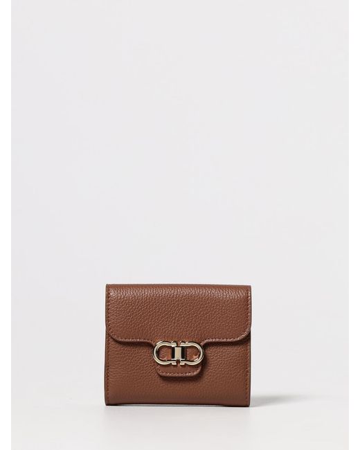 Ferragamo Brown Geldbörsen Damen