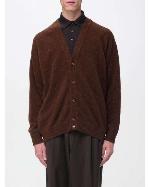 Laneus Brown Cardigan for men