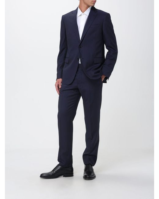 Zegna Blue Suit for men