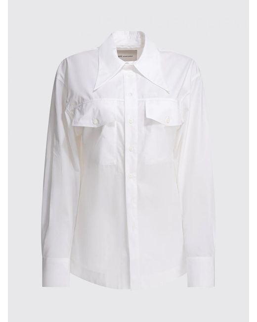 AMI White Casual Cotton Shirt