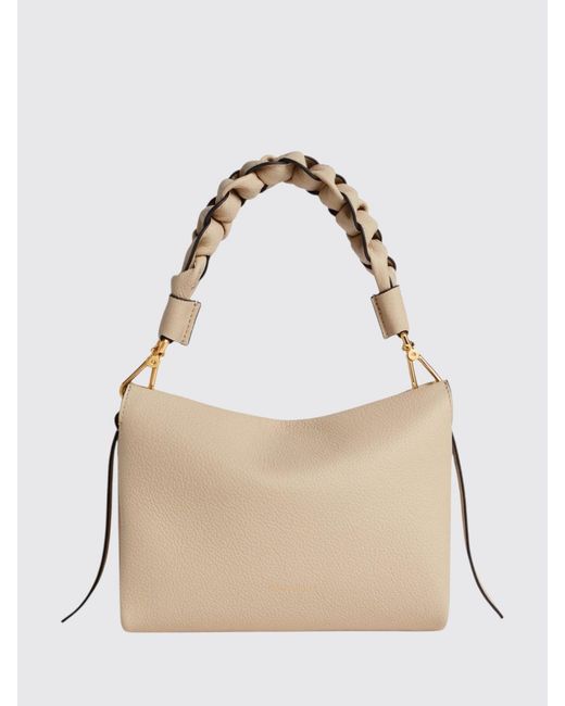 Coccinelle Natural Boheme Mini Leather Bag