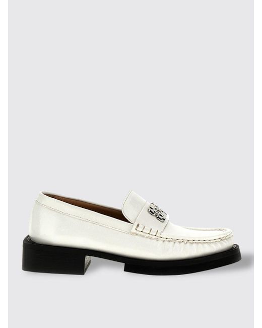 Ganni White Loafers