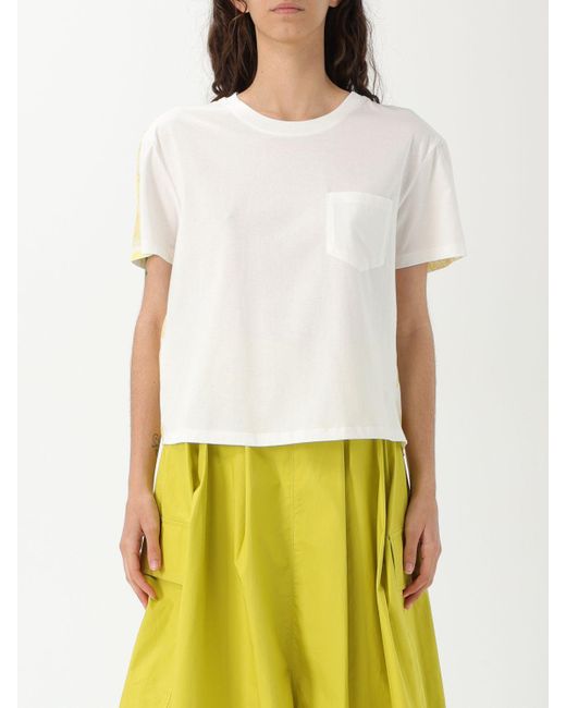 Camiseta Mujer Twinset de color White