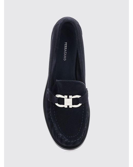 Ferragamo White Loafer