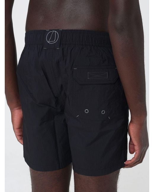 Murphy & Nye Blue Polyamide Swim Shorts With Elastic Waist And Drawstring for men
