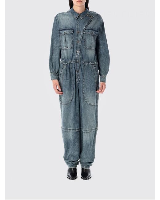 Isabel Marant Blue Jumpsuits