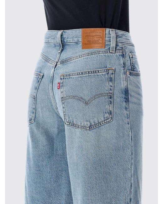 Levi's Blue Cotton Shorts