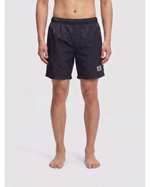 C P Company Blue Boxer Swimsuit for men
