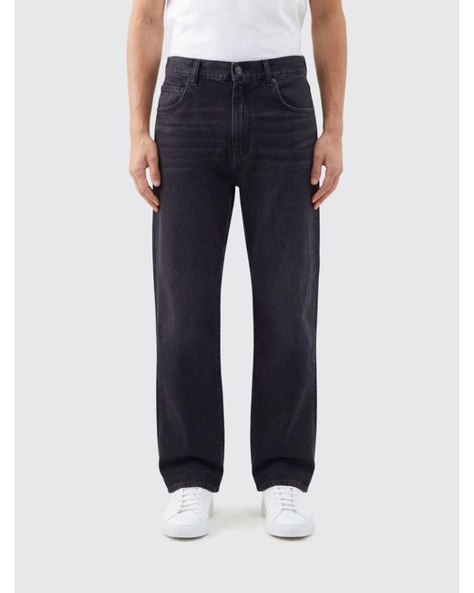 Balmain Blue 5-Pocket Jeans for men