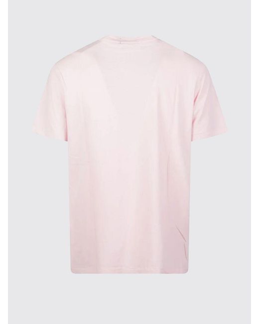 Polo Ralph Lauren Blue Cotton T-Shirt With Logo for men