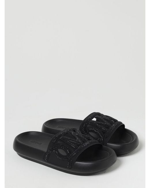 Michael Kors Black Flat Sandals
