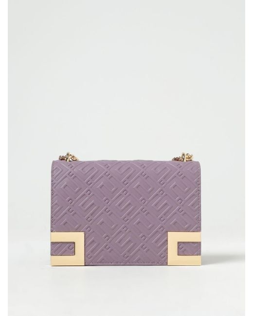 Elisabetta Franchi Purple Mini Bag