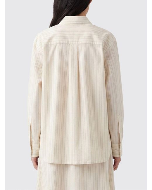Samsøe & Samsøe Natural Relaxed Fit Striped Shirt