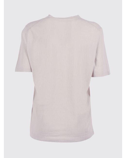 Kangra White Basic Cotton T-Shirt for men