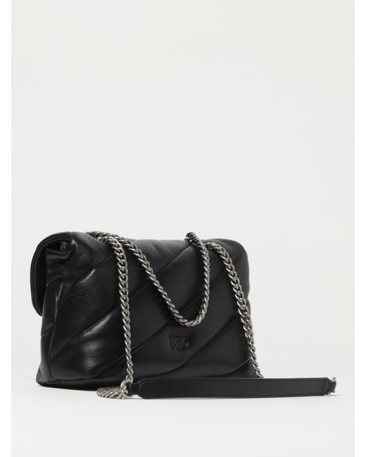 Borsa A Tracolla Love Puff di Pinko in Black