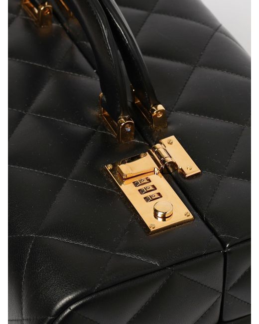 Borsa Tool Box di Moschino Couture in Black