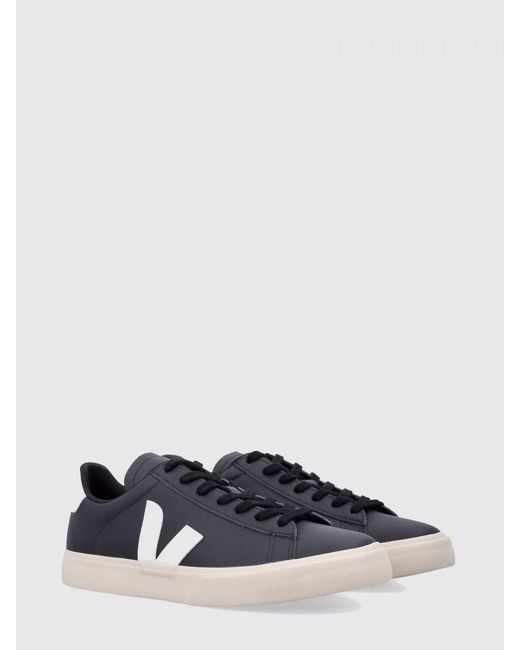 Veja White Campo O.T. Leather Sneakers for men