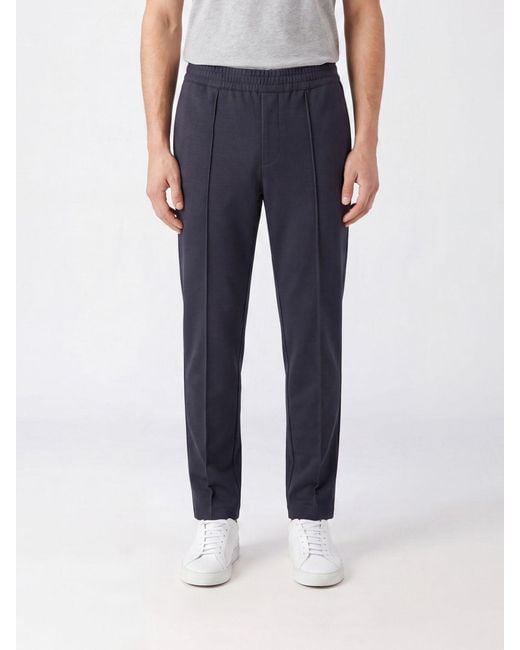 Herno Blue Pants for men