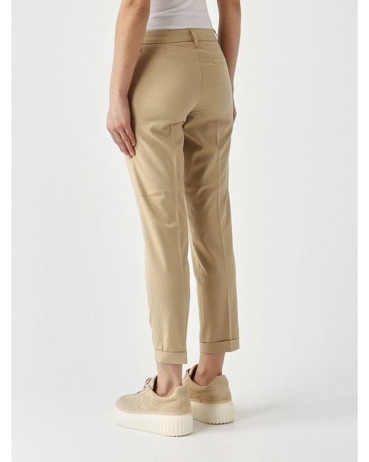 Fay Natural Cotton Chino Trousers