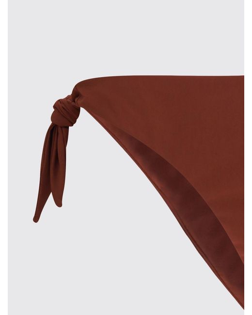 Brunello Cucinelli Orange Low-Rise Bikini Briefs With Side Tie-Fastenings